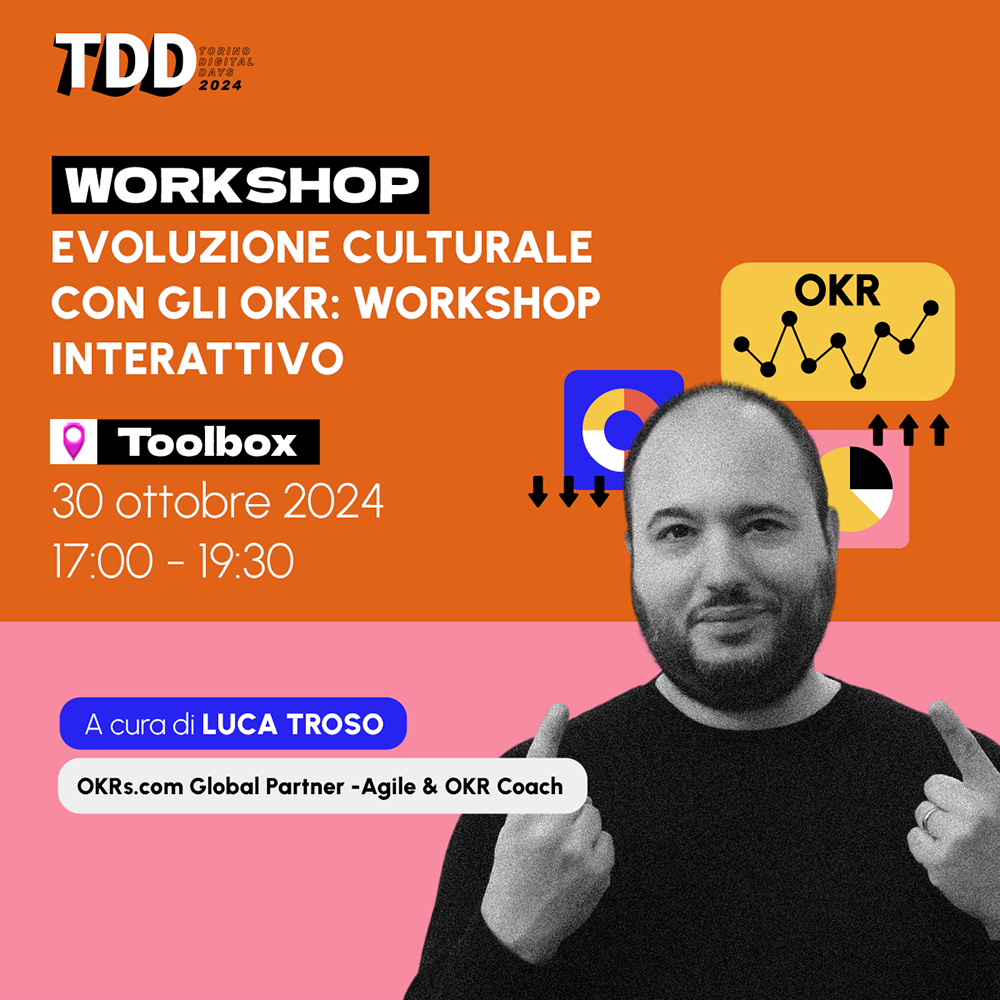 Evoluzione culturale con gli OKR: workshop interattivo